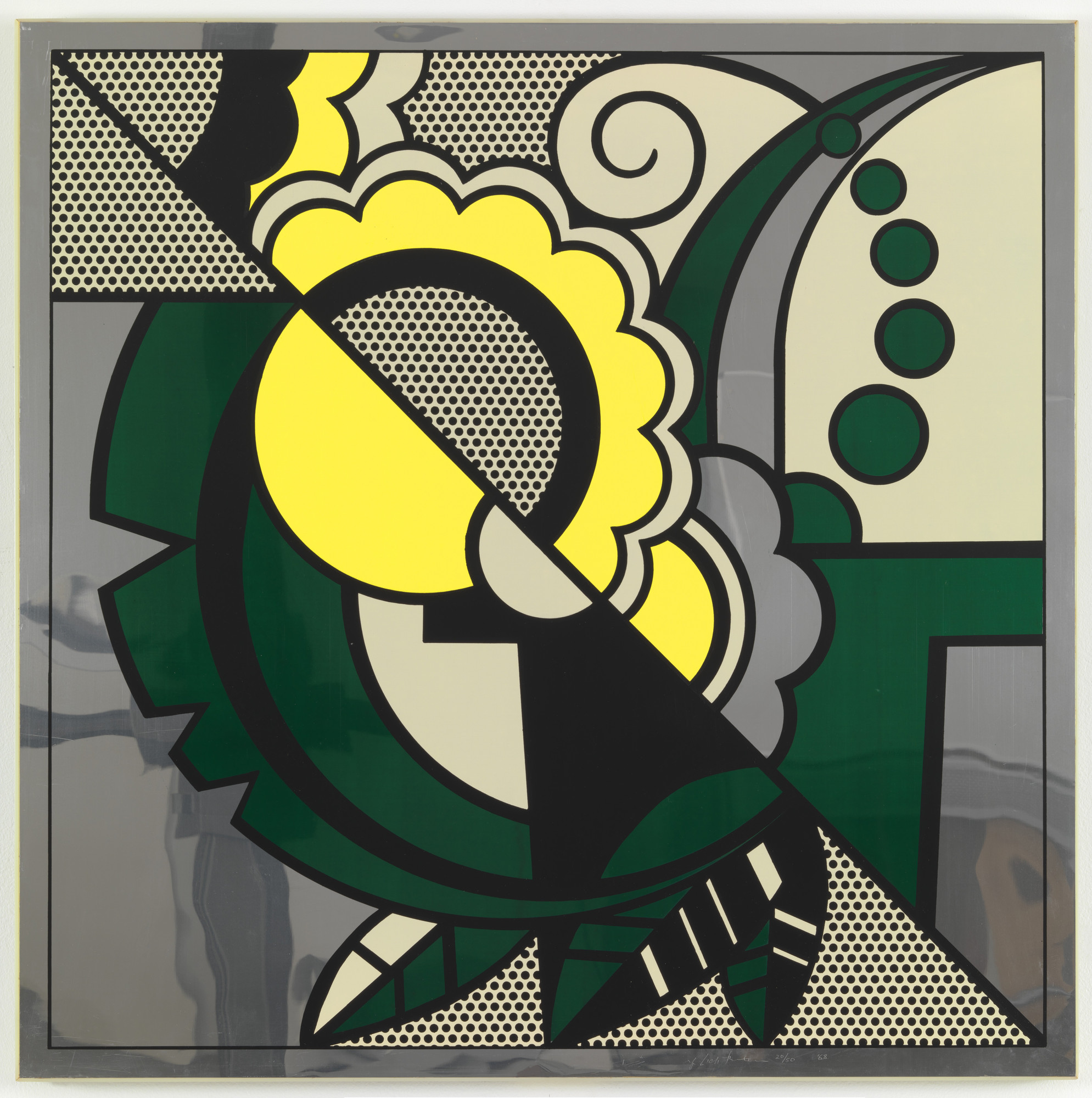 Roy Lichtenstein. Still Life from The Metropolitan Scene