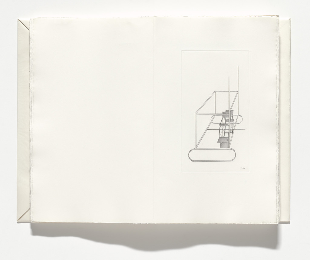 The Water-Mill (plate, page 81) from The Large Glass and Related Works, Vol. 1