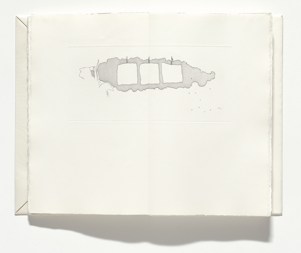 Top Inscription or Milky Way with The Nine Shots (double page plate, pages 64 and 65) from The Large Glass and Related Works, Vol. 1