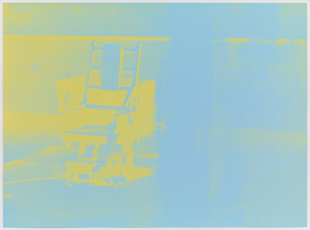 Untitled from Electric Chairs, Andy Warhol, 1971