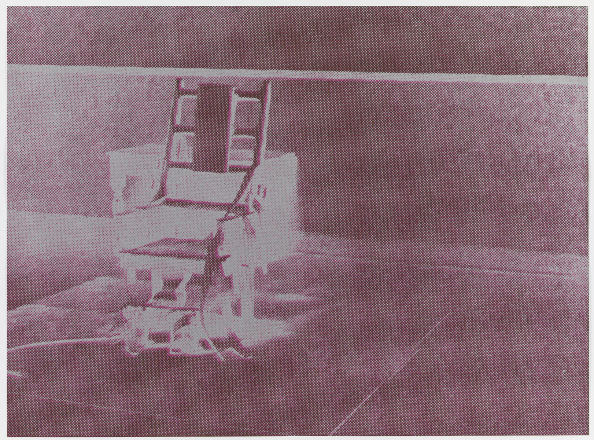 Andy Warhol. Untitled from Electric Chairs. 1971