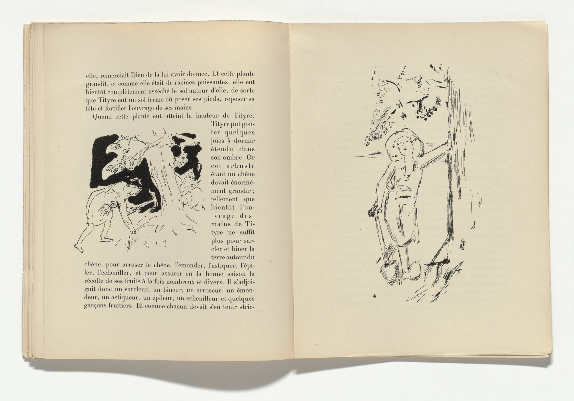 Pierre Bonnard In Text Plate From Le Promethee Mal Enchaine Prometheus Illbound 19 Moma