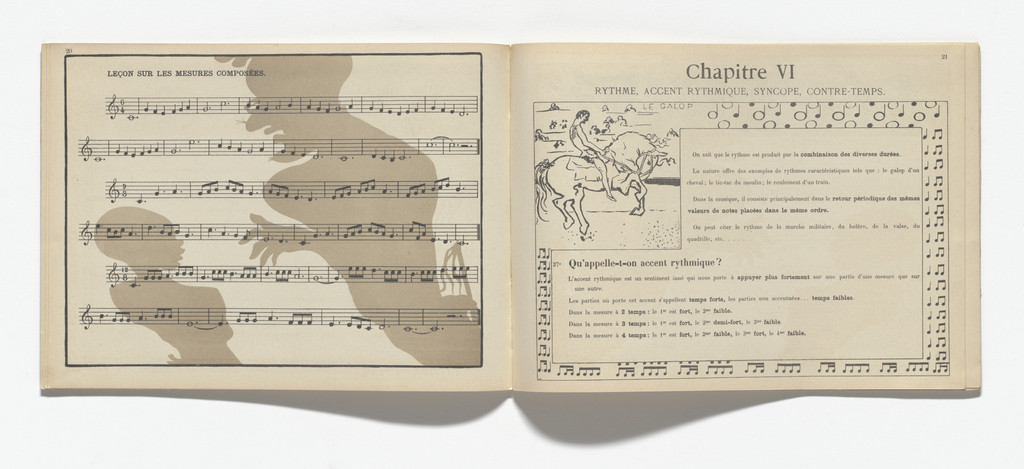 In-text plate (page 20) from Petit solfège illustré (Little Illustrated Solfège)