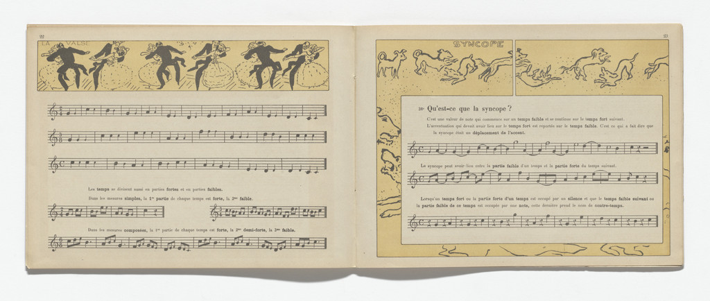 In-text plate (page 22) from Petit solfège illustré (Little Illustrated Solfège), Pierre Bonnard, 1893 (reproduced drawings executed 1891–93)