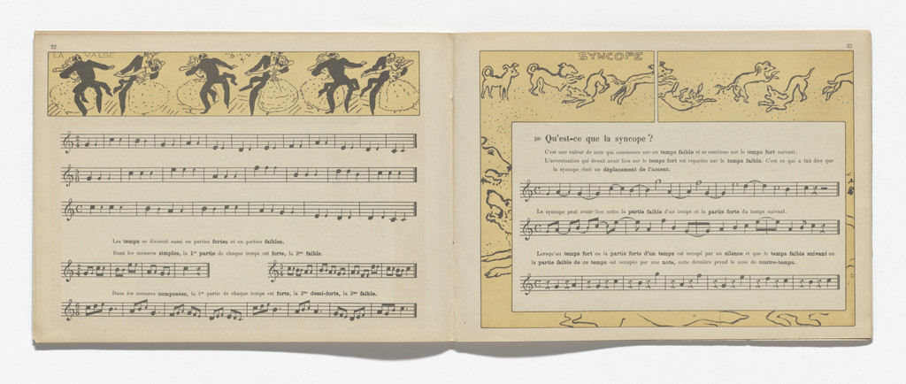 In-text plate (page 23) from Petit solfège illustré (Little Illustrated Solfège)