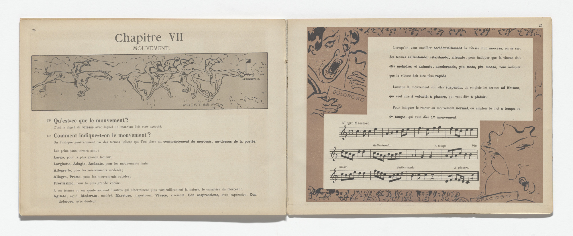 Pierre Bonnard. In-text plate (page 25) from Petit solfège illustré (Little Illustrated Solfège)