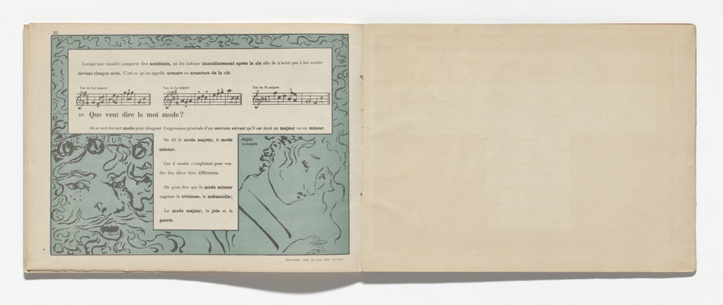In-text plate (page 30) from Petit solfège illustré (Little Illustrated Solfège)