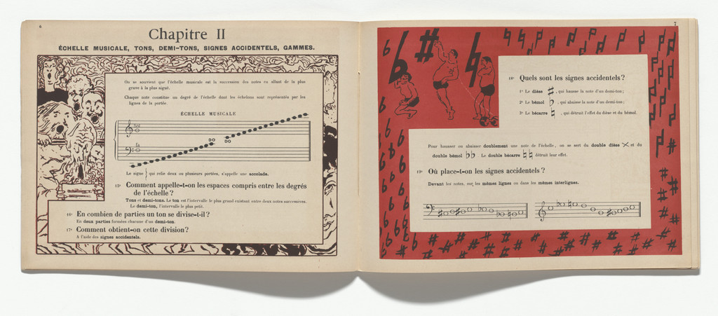 In-text plate (page 6) from Petit solfège illustré (Little Illustrated Solfège)