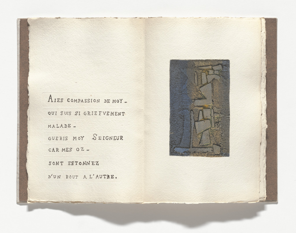 Aies compassion... (Have compassion...) (plate, folio 8) from Psaumes pénitentiels de David (David's Penitential Psalms)