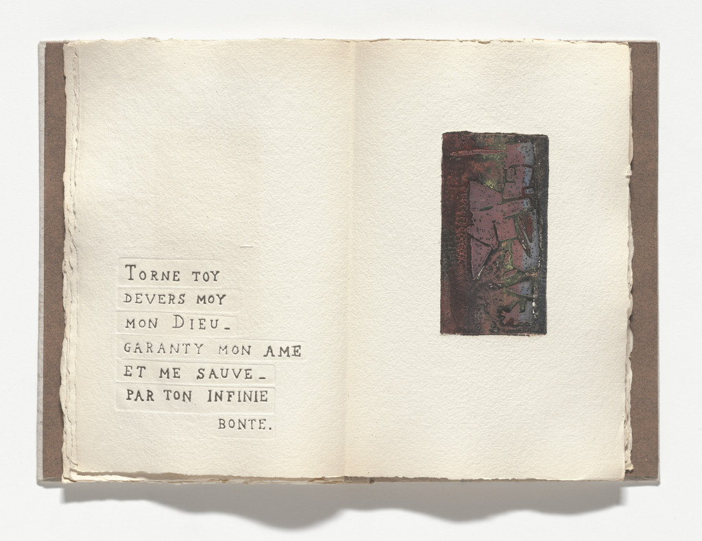 Torne toy... (Turn...) (plate, folio 12) from Psaumes pénitentiels de David (David's Penitential Psalms)