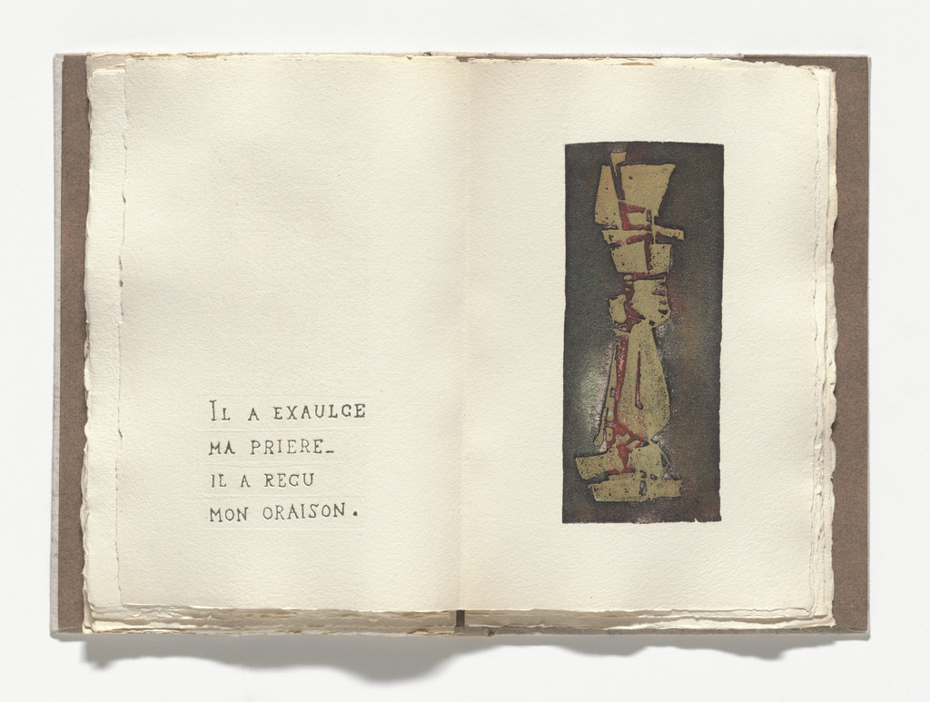 Il a exaulce... (He has heard...) (plate, folio 22) from Psaumes pénitentiels de David (David's Penitential Psalms)