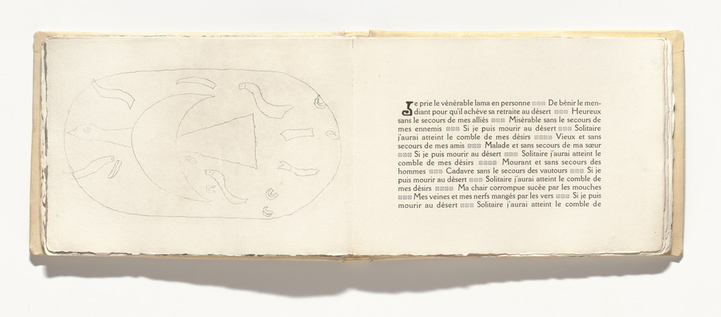 Plate (folio 11 verso) from Milarepa