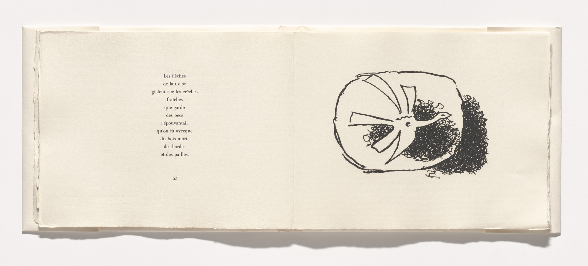 Georges Braque. Plate (page 23) from Août ( August )