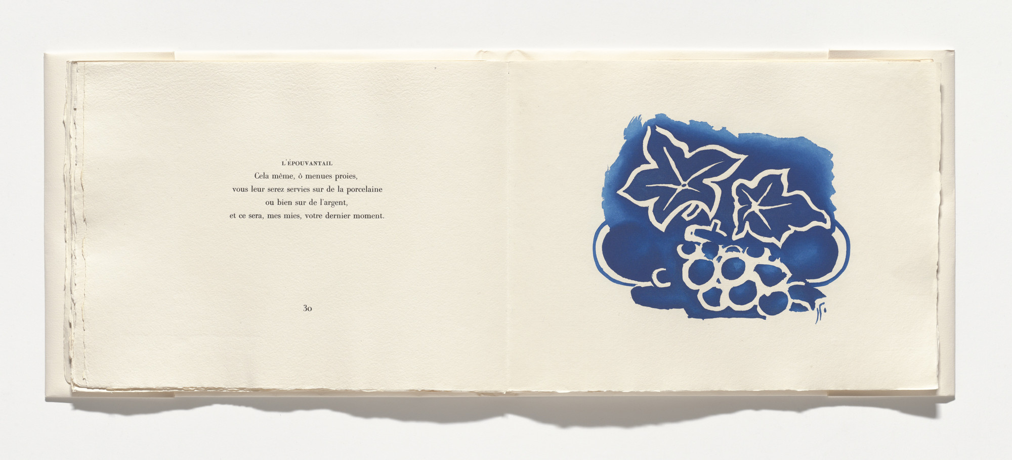Georges Braque. Plate (page 31) from Août ( August )