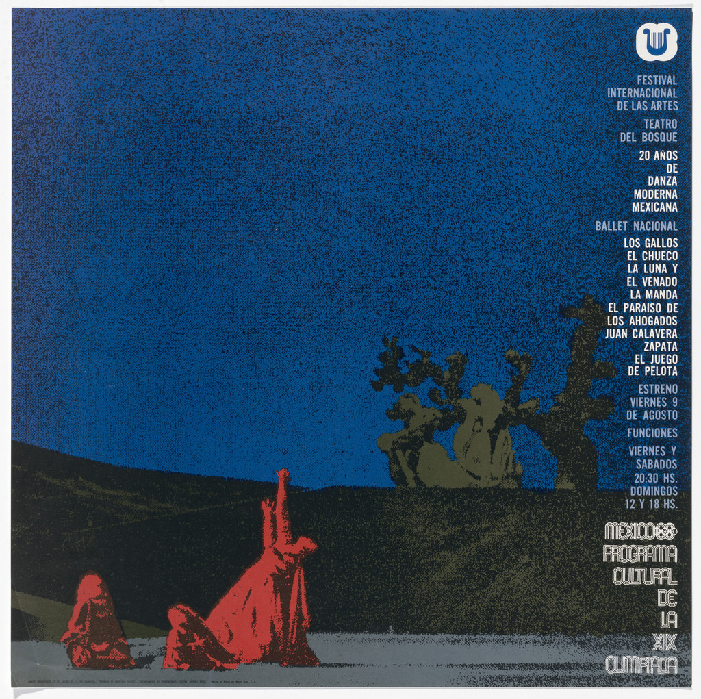 International Festival of the Arts, 20 Years of Mexican Modern Dance, Mexico City Cultural Olympics