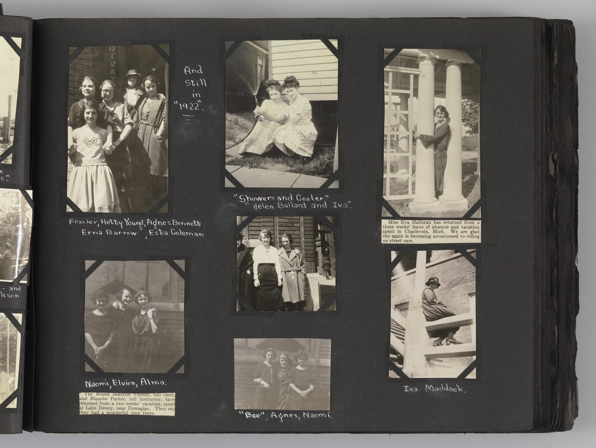 Blanche Parker. The Story of my Life and Friends as Told by Snapshots from Fourteen On