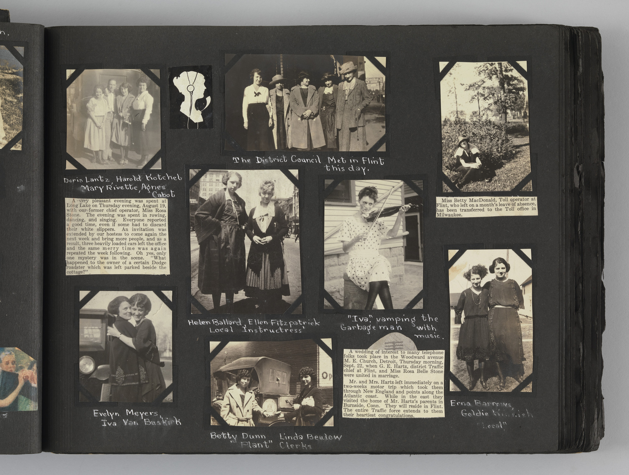Blanche Parker. The Story of my Life and Friends as Told by Snapshots from Fourteen On