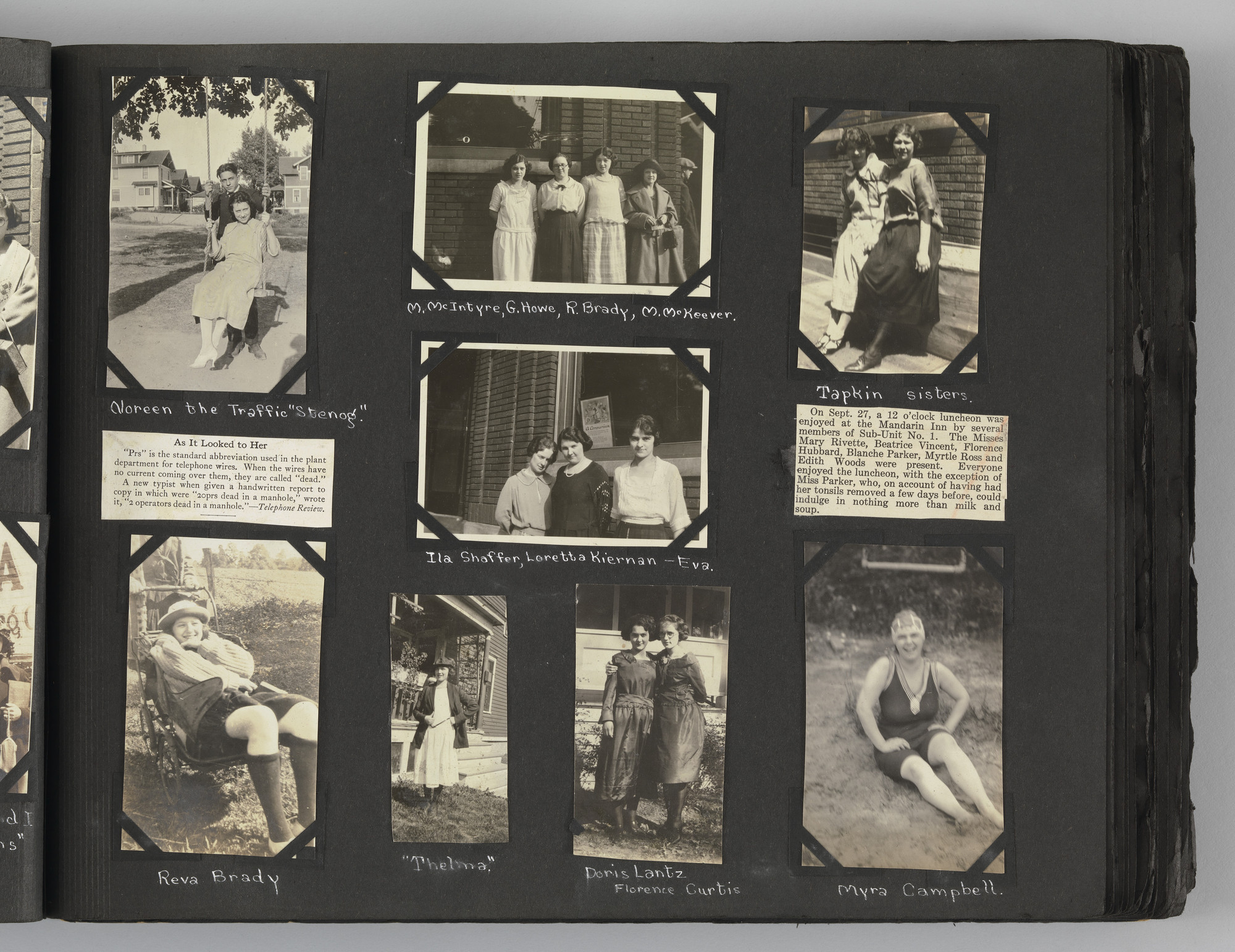 Blanche Parker. The Story of my Life and Friends as Told by Snapshots from Fourteen On