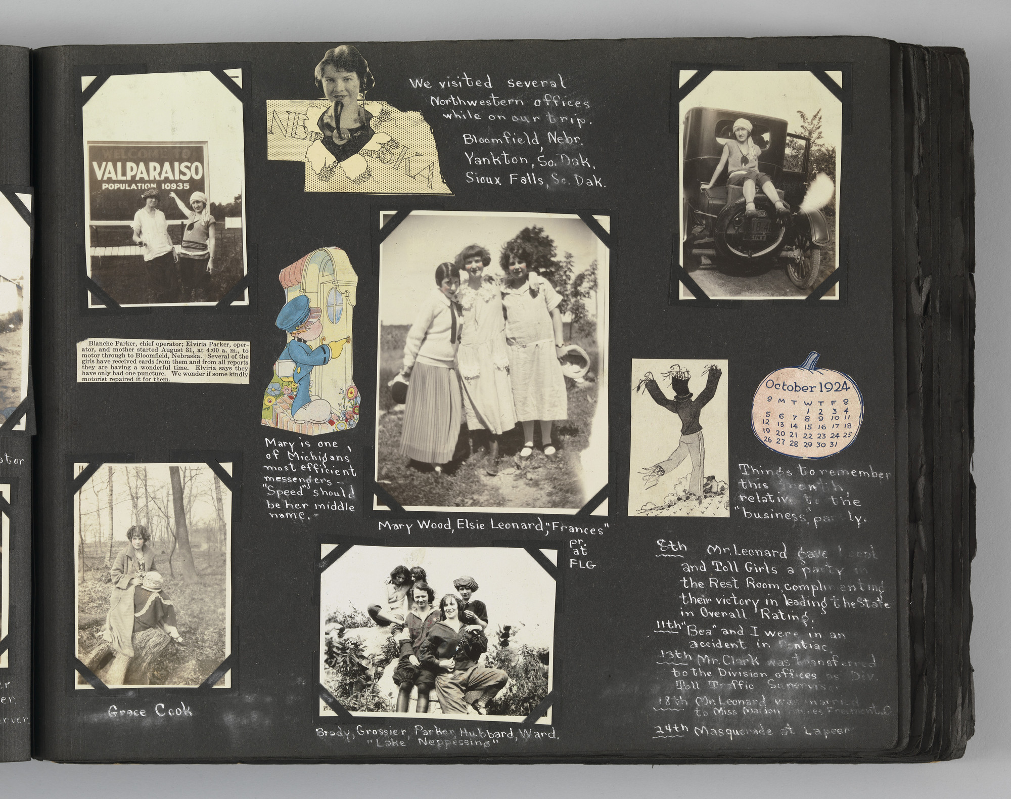 Blanche Parker. The Story of my Life and Friends as Told by Snapshots from Fourteen On
