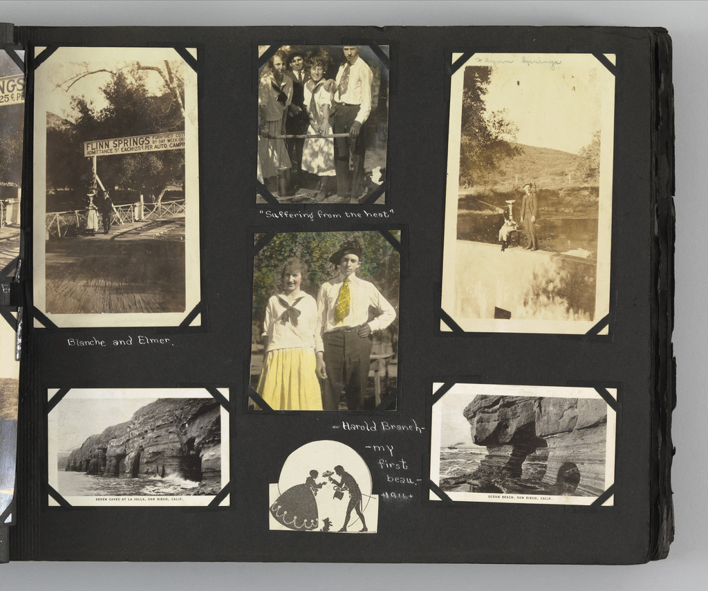 The Story of my Life and Friends as Told by Snapshots from Fourteen On, Blanche Parker, 1916-23