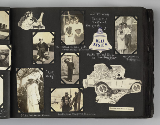 Blanche Parker. The Story of my Life and Friends as Told by Snapshots from Fourteen On. 1916-23