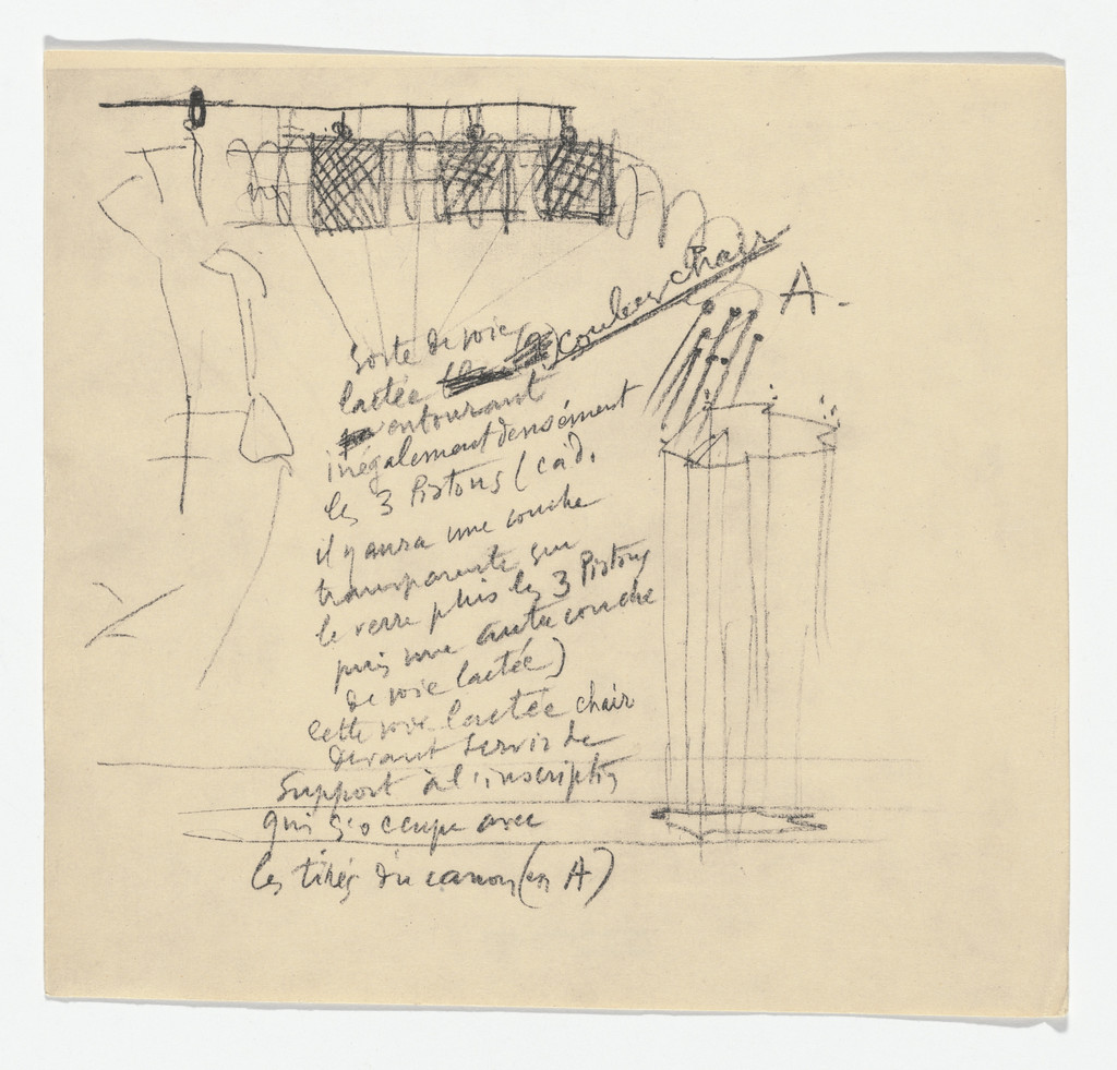 Untitled from The Bride Stripped Bare by Her Bachelors, Even (The Green Box) (La mariée mise à nu par ses célibataires, même [Boîte verte]), Marcel Duchamp, 1934