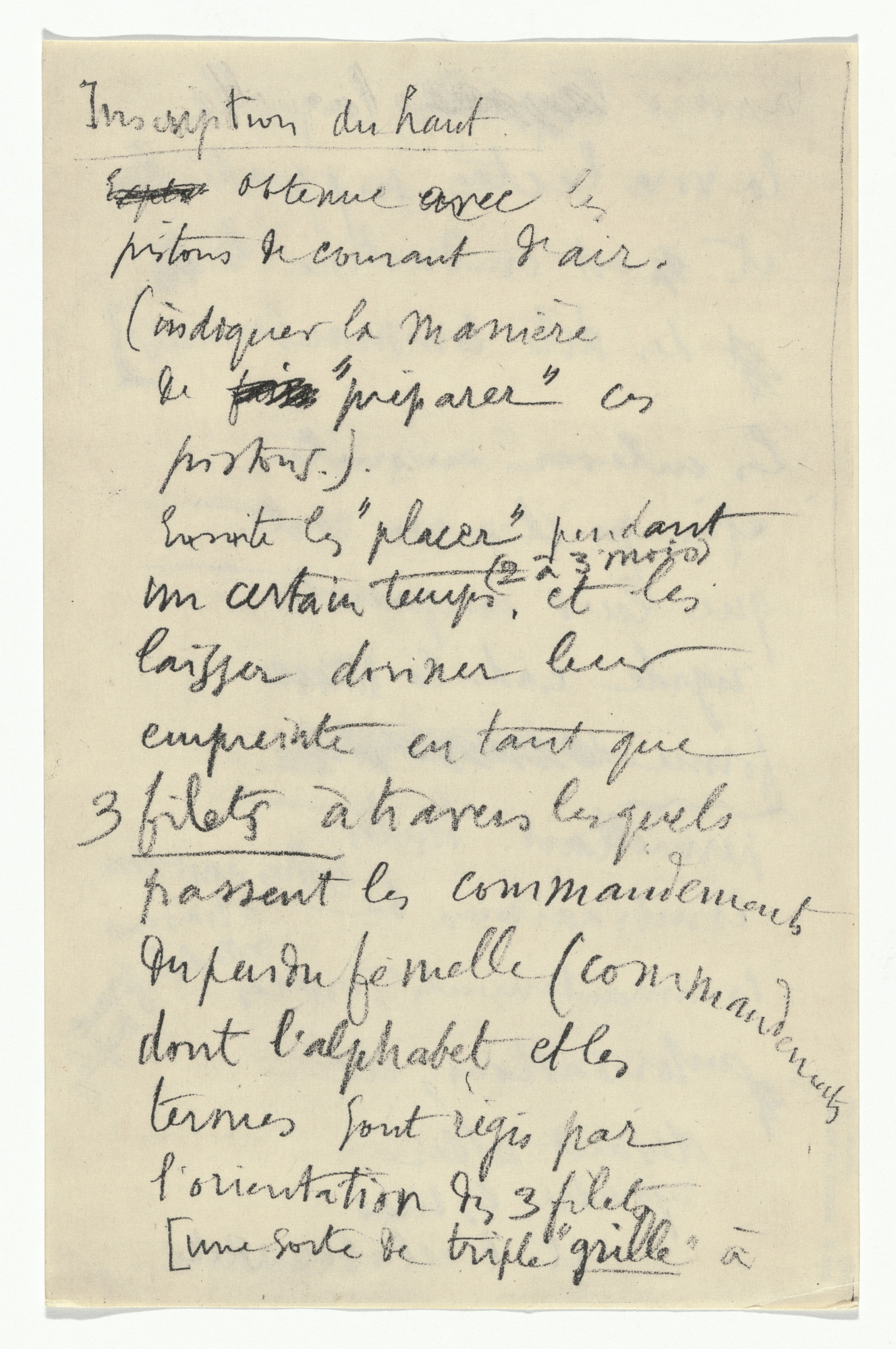 Marcel Duchamp. Untitled from The Bride Stripped Bare by Her Bachelors, Even (The Green Box) (La mariée mise à nu par ses célibataires, même [Boîte verte])