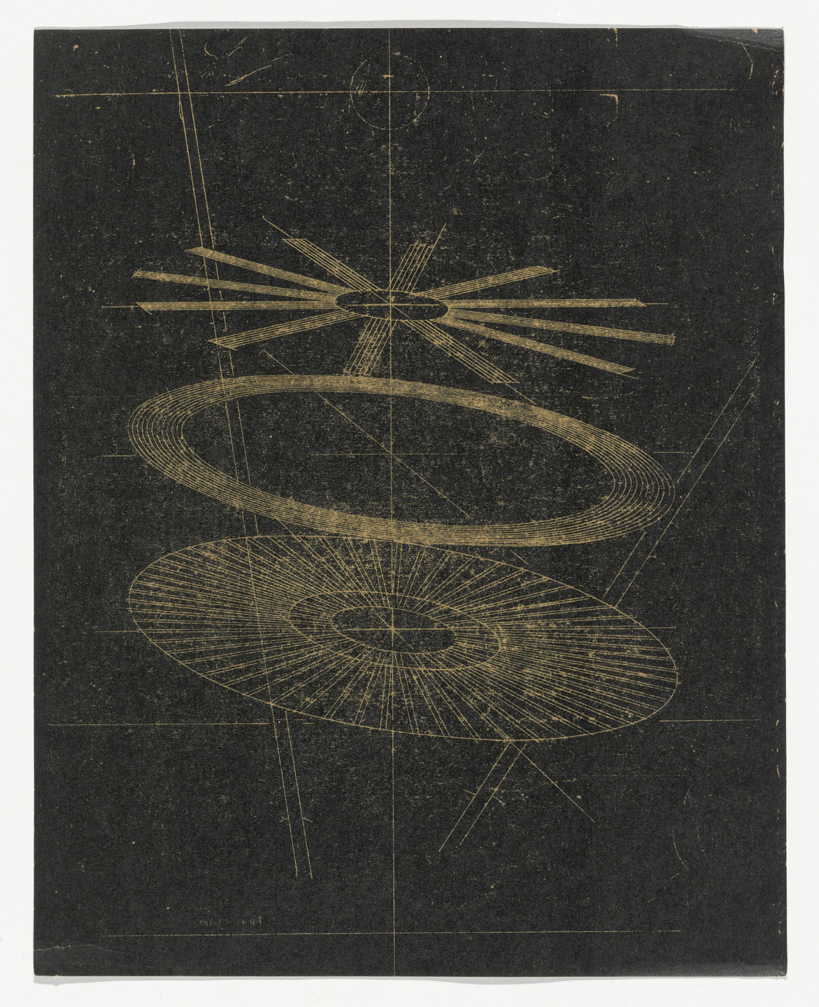 Marcel Duchamp. Untitled from The Bride Stripped Bare by Her Bachelors, Even (The Green Box) (La mariée mise à nu par ses célibataires, même [Boîte verte]). 1934