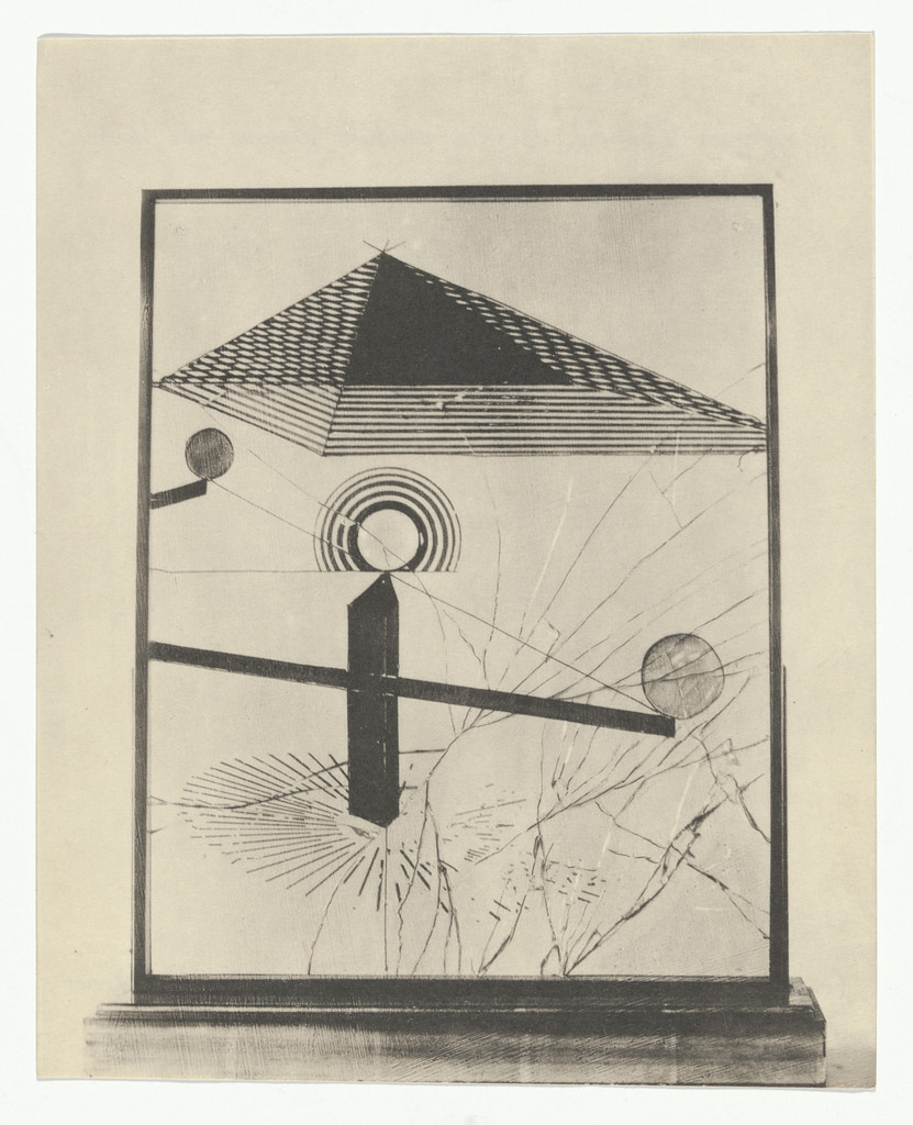 Untitled from The Bride Stripped Bare by Her Bachelors, Even (The Green Box) (La mariée mise à nu par ses célibataires, même [Boîte verte]) by Marcel Duchamp