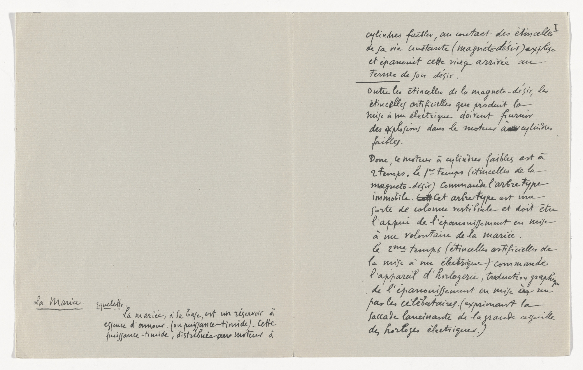 Marcel Duchamp. Untitled from The Bride Stripped Bare by Her Bachelors, Even (The Green Box) (La mariée mise à nu par ses célibataires, même [Boîte verte])