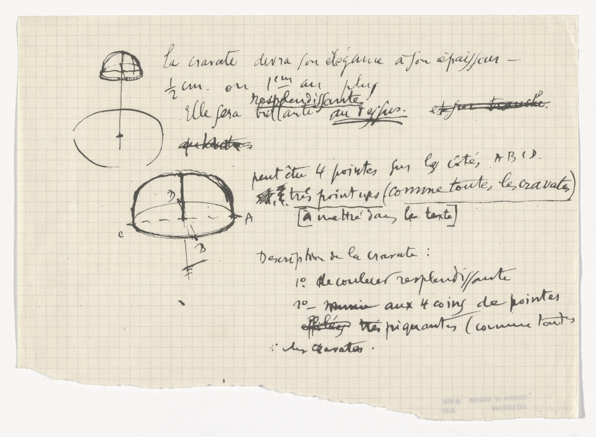 Marcel Duchamp. Untitled from The Bride Stripped Bare by Her Bachelors, Even (The Green Box) (La mariée mise à nu par ses célibataires, même [Boîte verte]). 1934