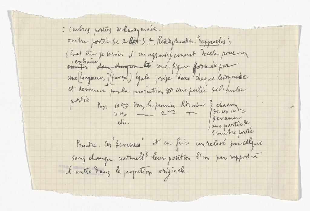 Untitled from The Bride Stripped Bare by Her Bachelors, Even (The Green Box) (La mariée mise à nu par ses célibataires, même [Boîte verte]) by Marcel Duchamp