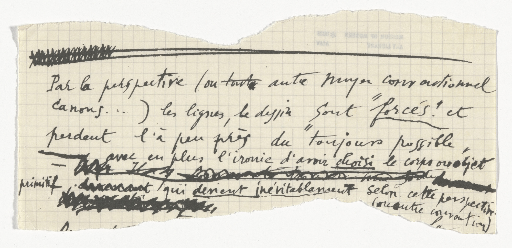 Marcel Duchamp. Untitled from The Bride Stripped Bare by Her Bachelors, Even (The Green Box) (La mariée mise à nu par ses célibataires, même [Boîte verte]). 1934