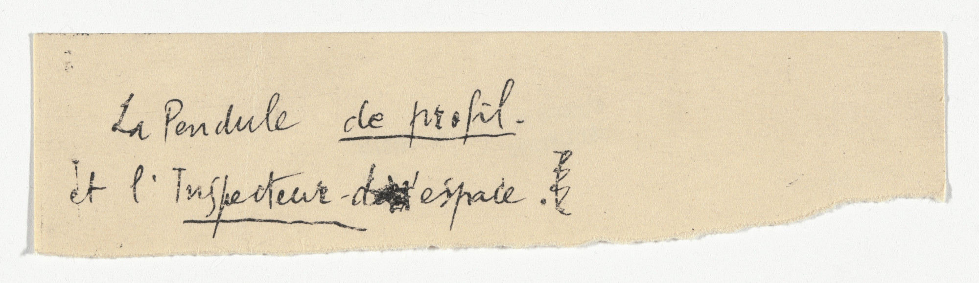 Marcel Duchamp. Untitled from The Bride Stripped Bare by Her Bachelors, Even (The Green Box) ( La mariée mise à nu par ses célibataires, même [Boîte verte] )