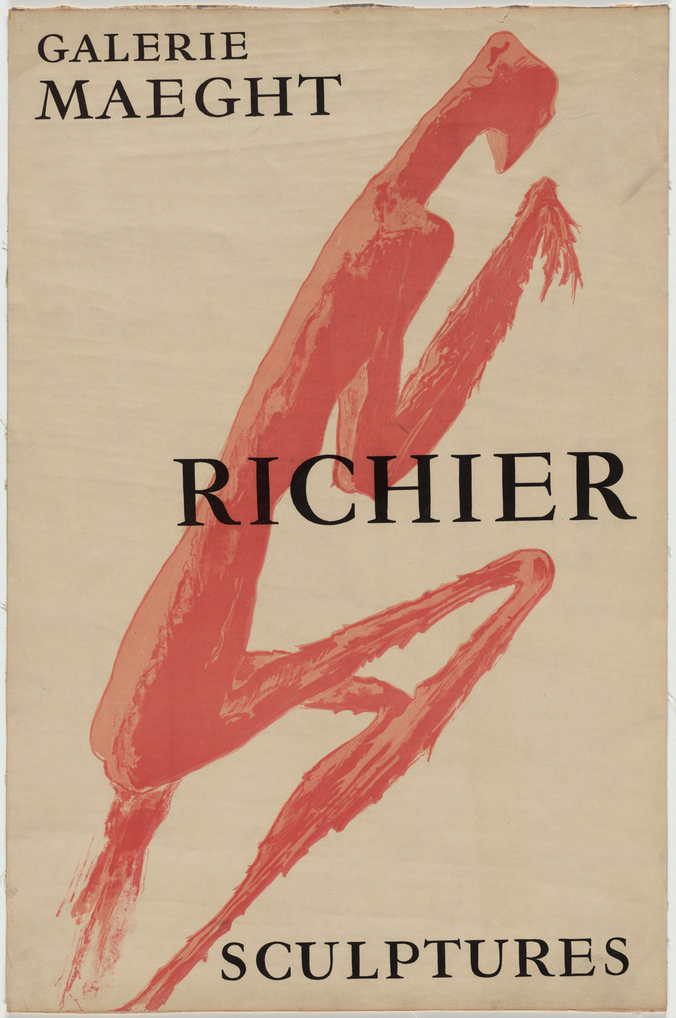 Germaine Richier. Galerie Maeght, Richier, Sculptures. 1948