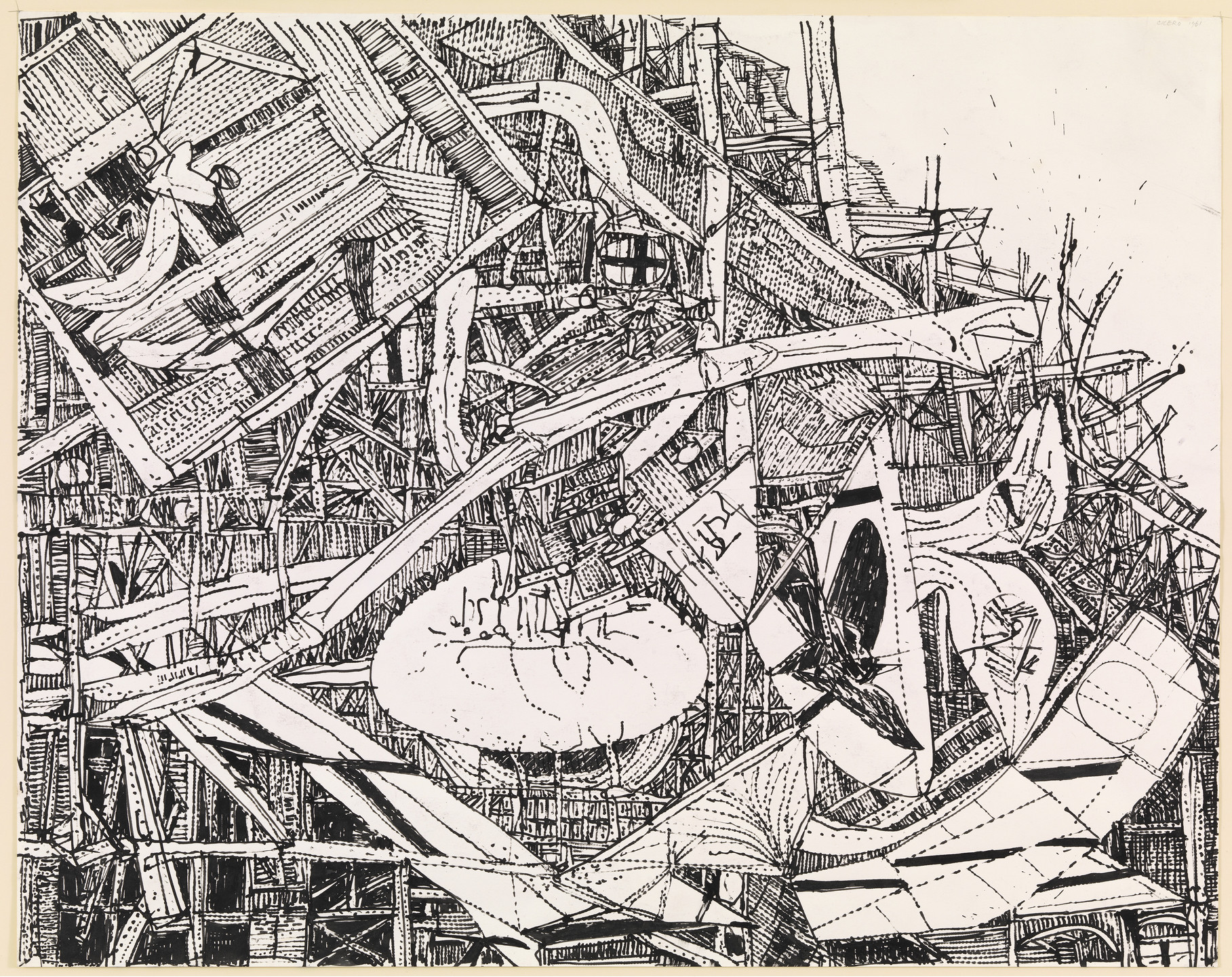 Carmen L. Cicero. From Above. 1961