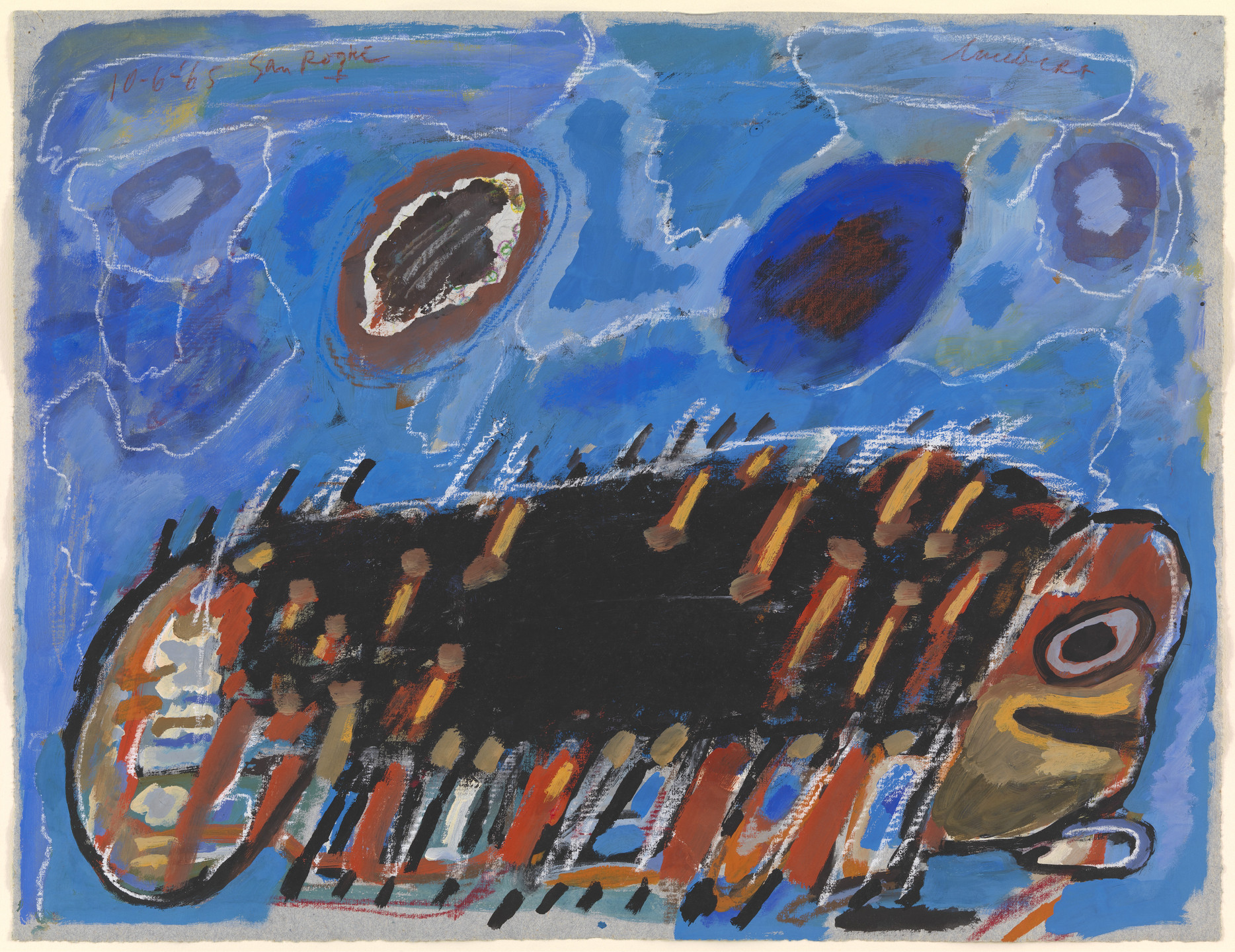Lucebert. The Centipede. 1965