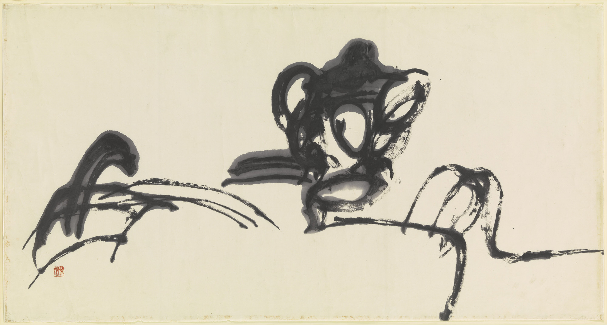 Ueda Sōkyū. Nine Coves and Three Bends in the River. c. 1953