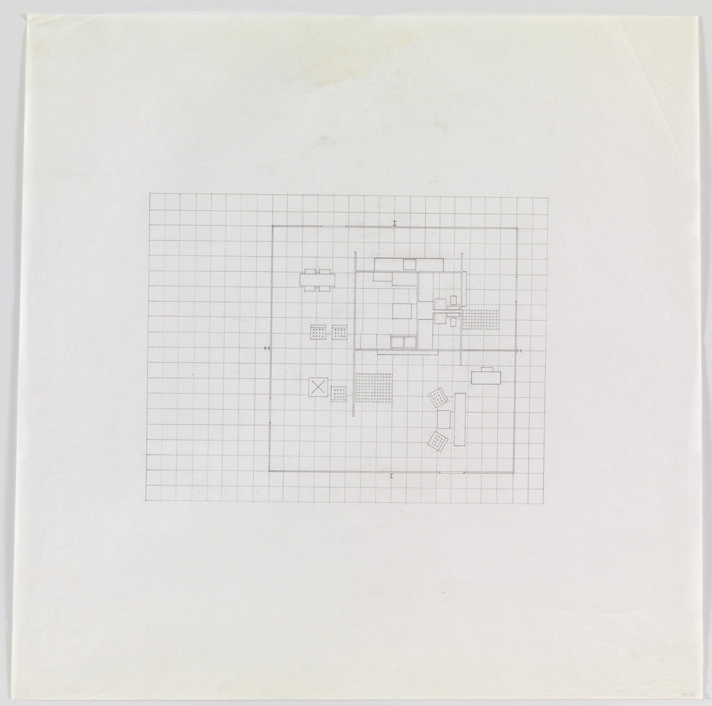 Fifty by Fifty Feet House Project (Floor plan)