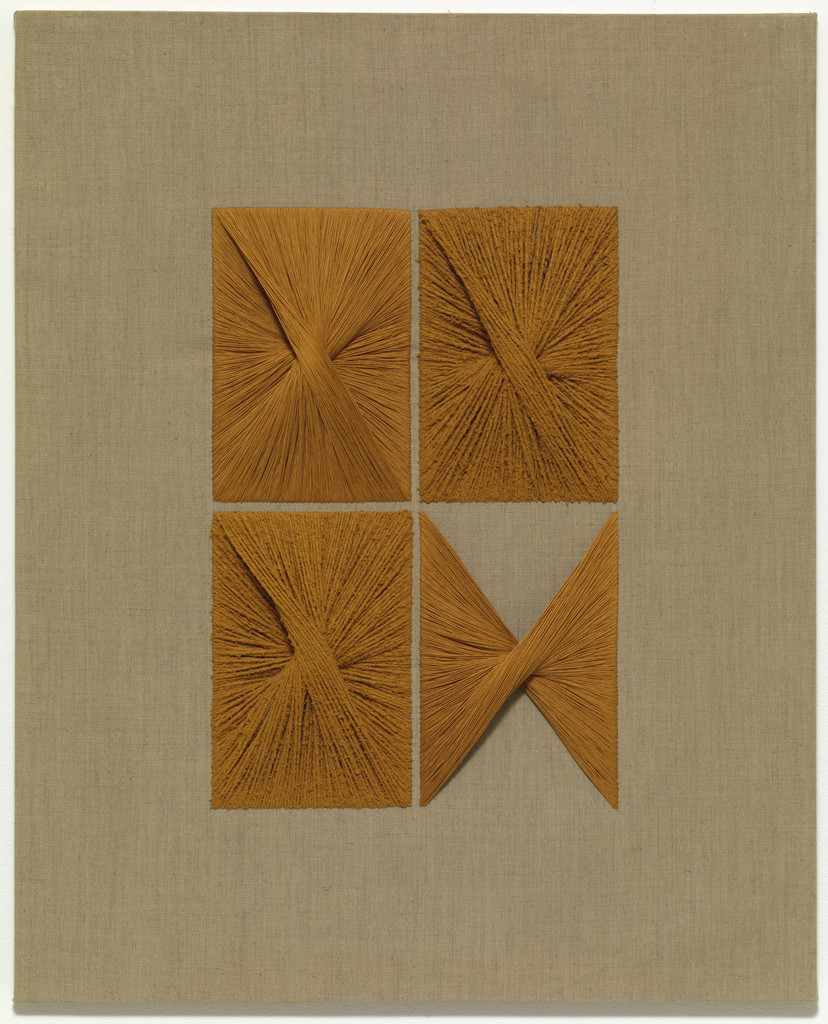 Echantillon: Dove Wing (Sample for a textile wall at the Ford Foundation, New York)