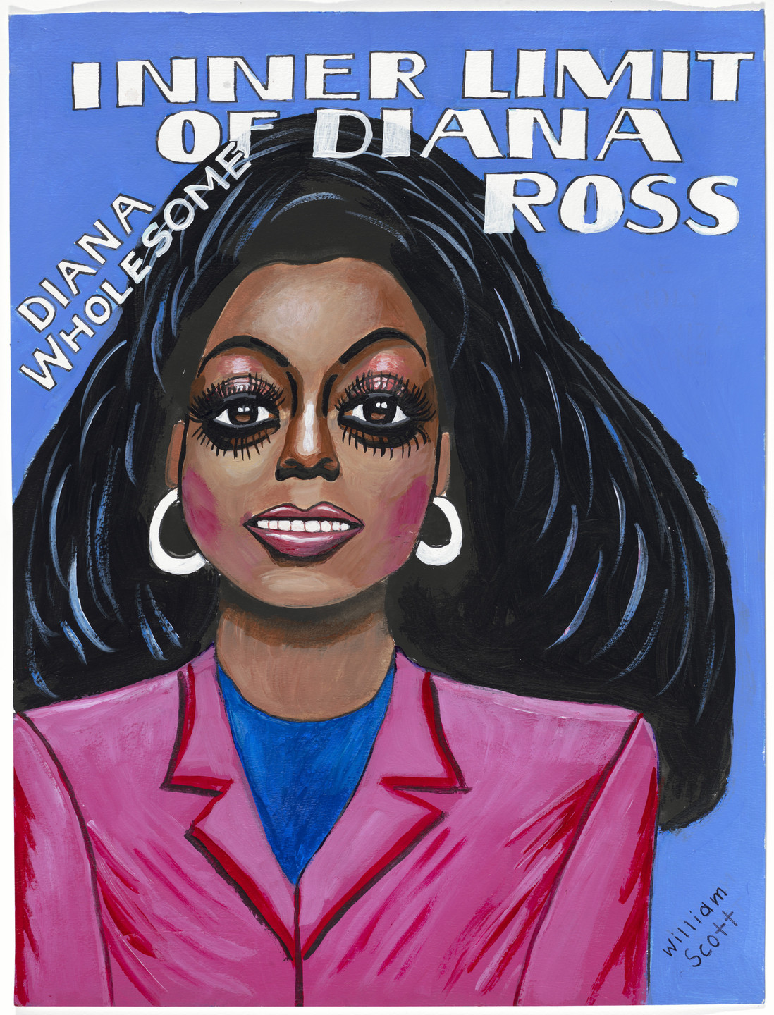 William Scott. Untitled (Diana Ross). (2012)