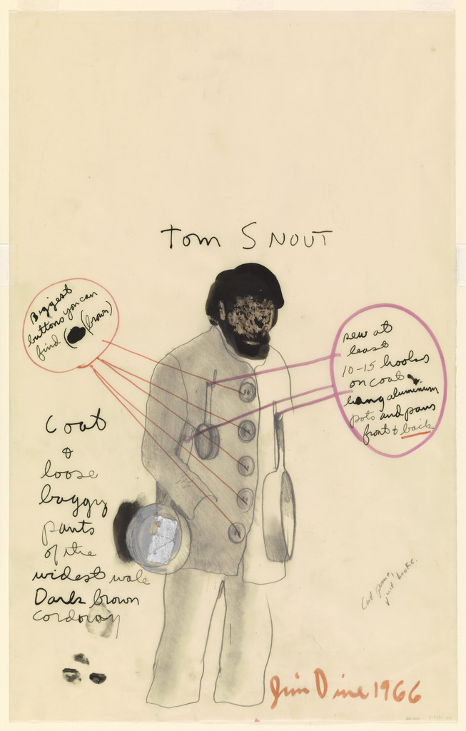 Costume study for William Shakespeare's  A Midsummer Night's Dream: Tom Snout