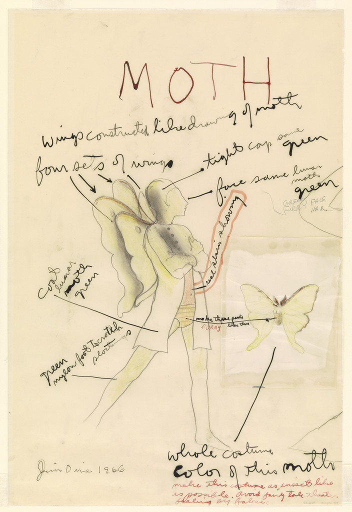 Costume study for A Midsummer Night's Dream: Moth