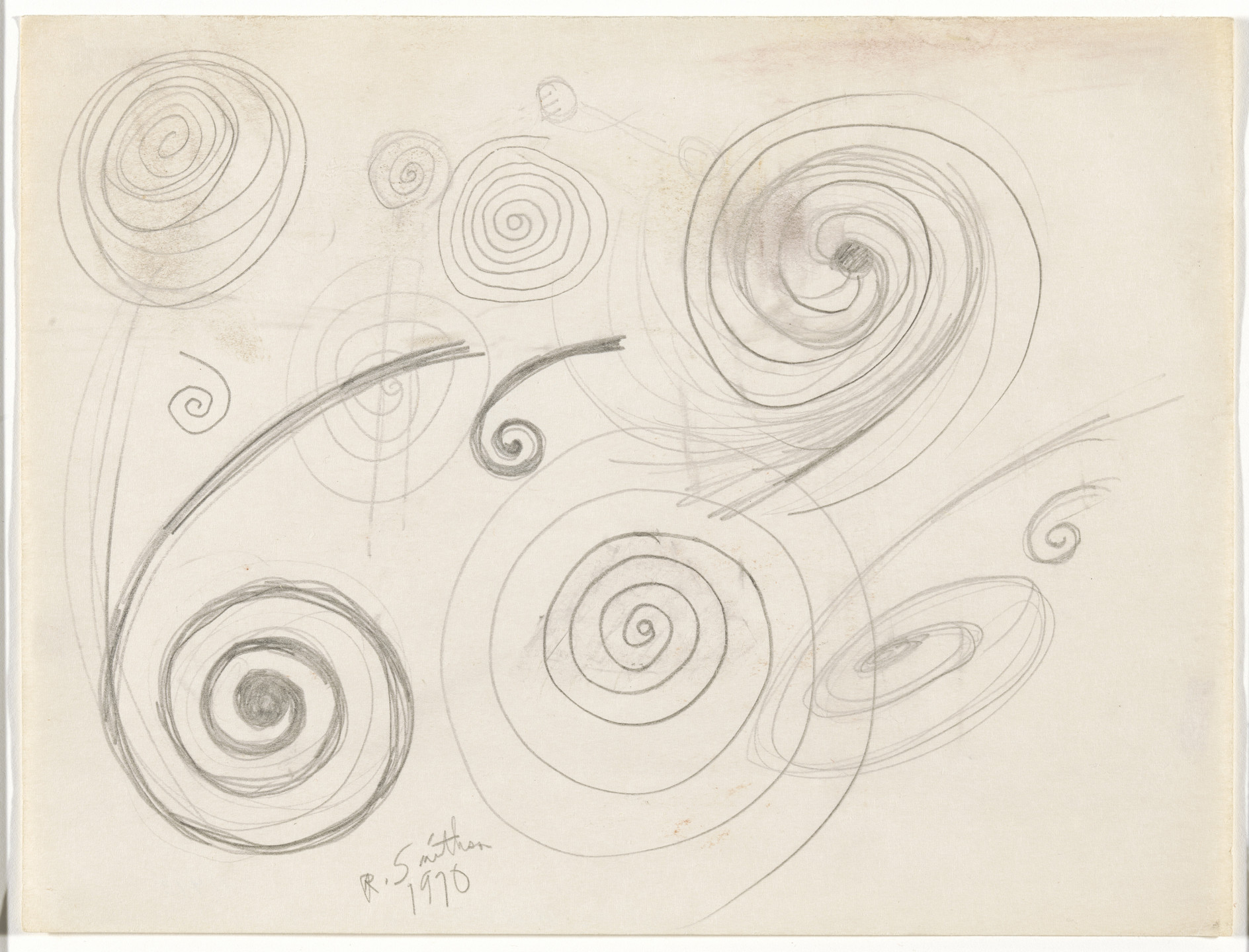 Robert Smithson. Spirals. 1970