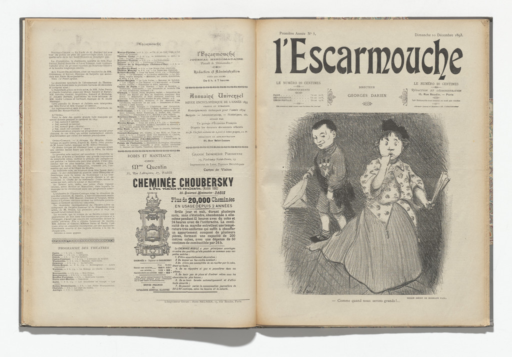 L'Escarmouche, no. 5