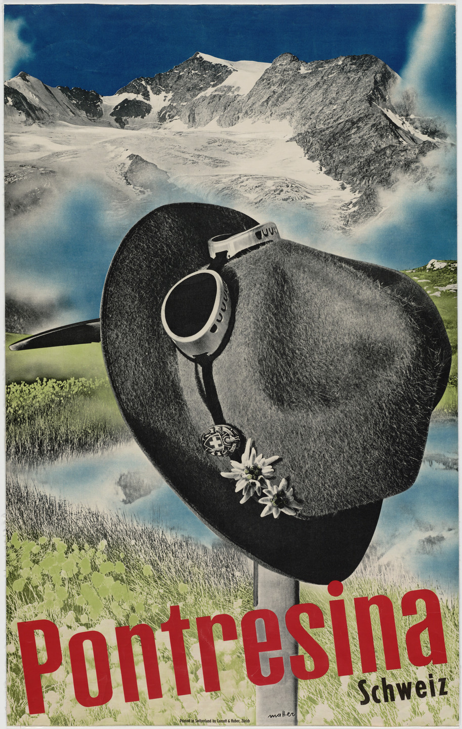 Herbert Matter. Pontresina Schweiz. 1935-36
