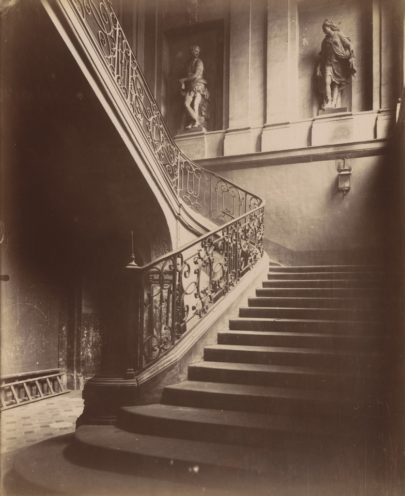 Hôtel du Maréchal de Tallard, 78 rue des Archives, Eugène Atget, 1901–02, Albumen silver print