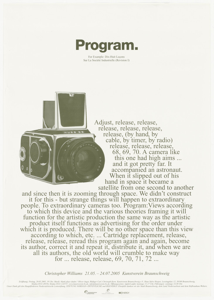 Untitled (Kunstverein Braunschweig, Germany, 2005)