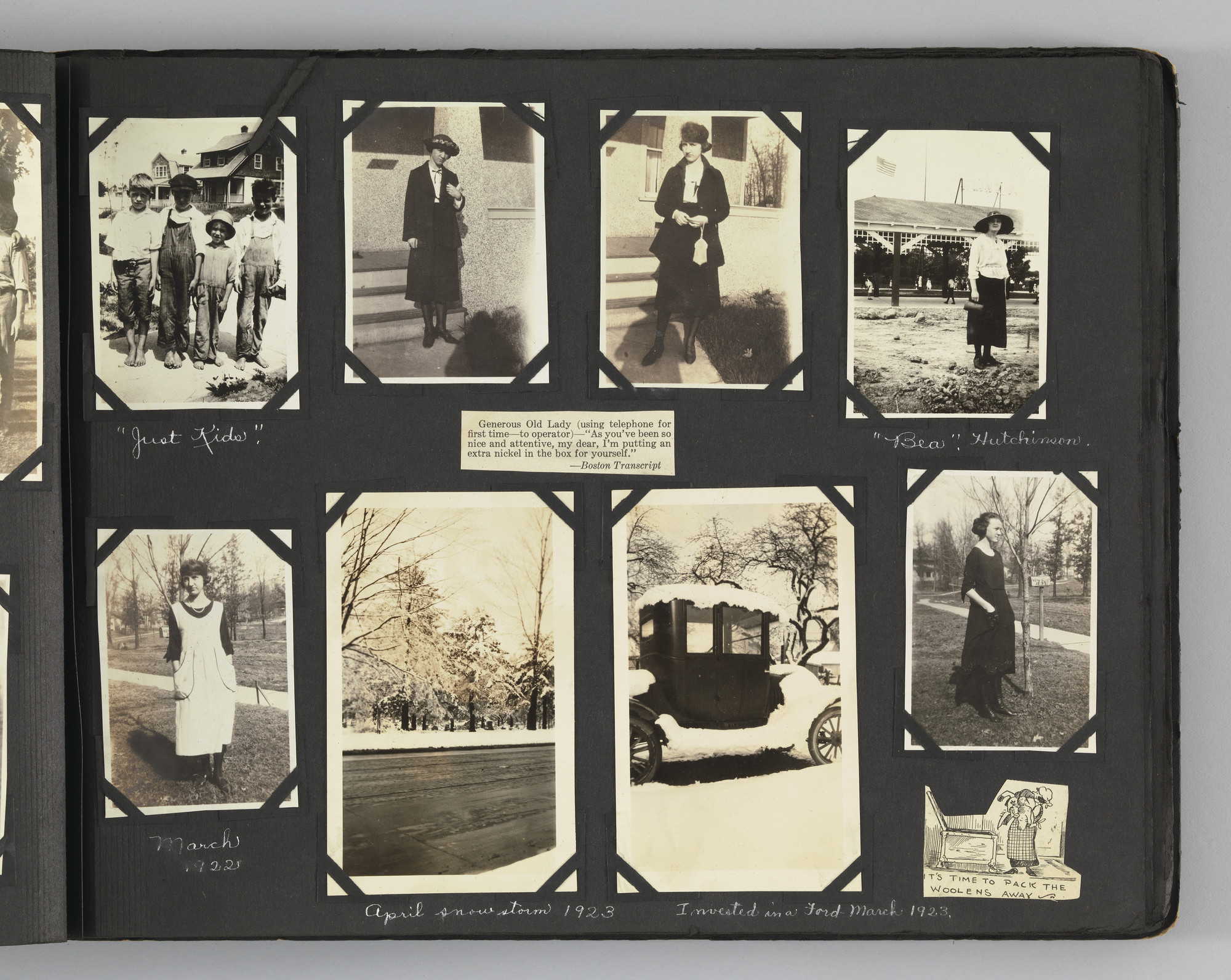 Blanche Parker. The Story of my Life and Friends as Told by Snapshots from Fourteen On