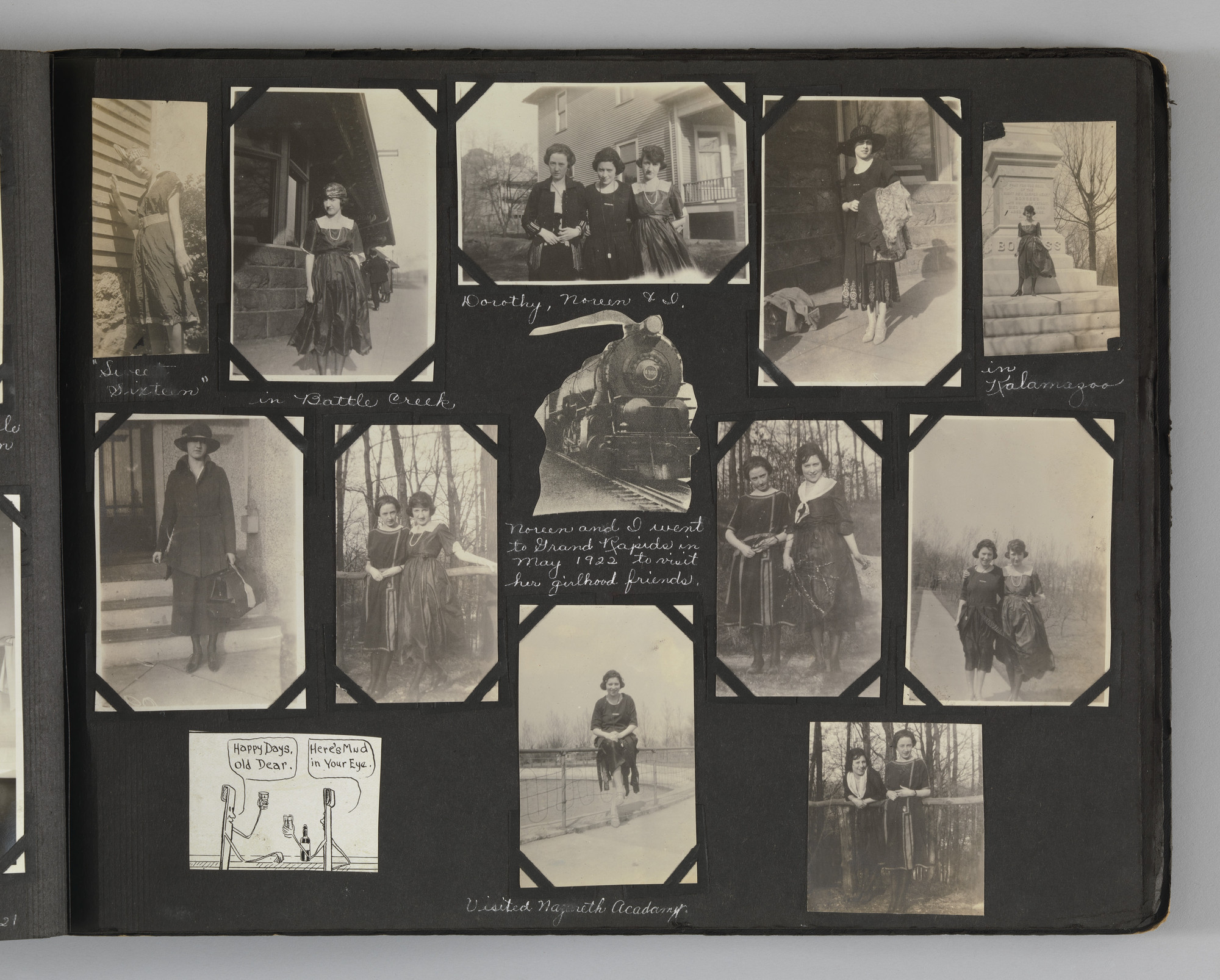Blanche Parker. The Story of my Life and Friends as Told by Snapshots from Fourteen On